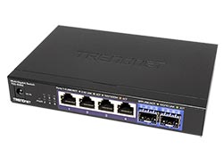 Ethernet přepínač 4x 2,5Gb + 2x 10Gb SFP+ (TEG-S562)
