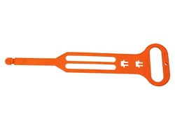 Univerzální držák na kabel, oranžový (394.179)