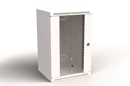 10" rozvaděč, 9U (459mm), hloubka 260, šířka 300, závěsný, SOHO, šedý (REH-09-30/26-B)