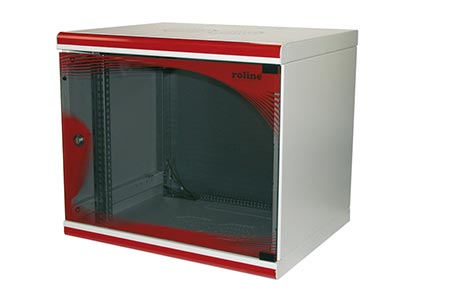 19" rozvaděč 9U (480mm), hloubka 450, šířka 550, závěsný, šedý