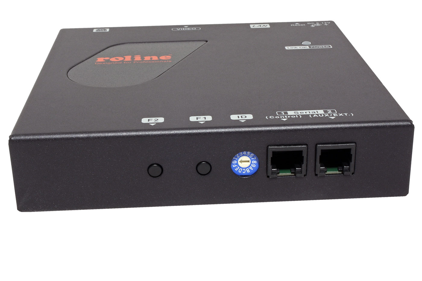 KVM prodlužovací adaptér (USB, HDMI, RS232), přes 1Gb LAN(IP), vysílač