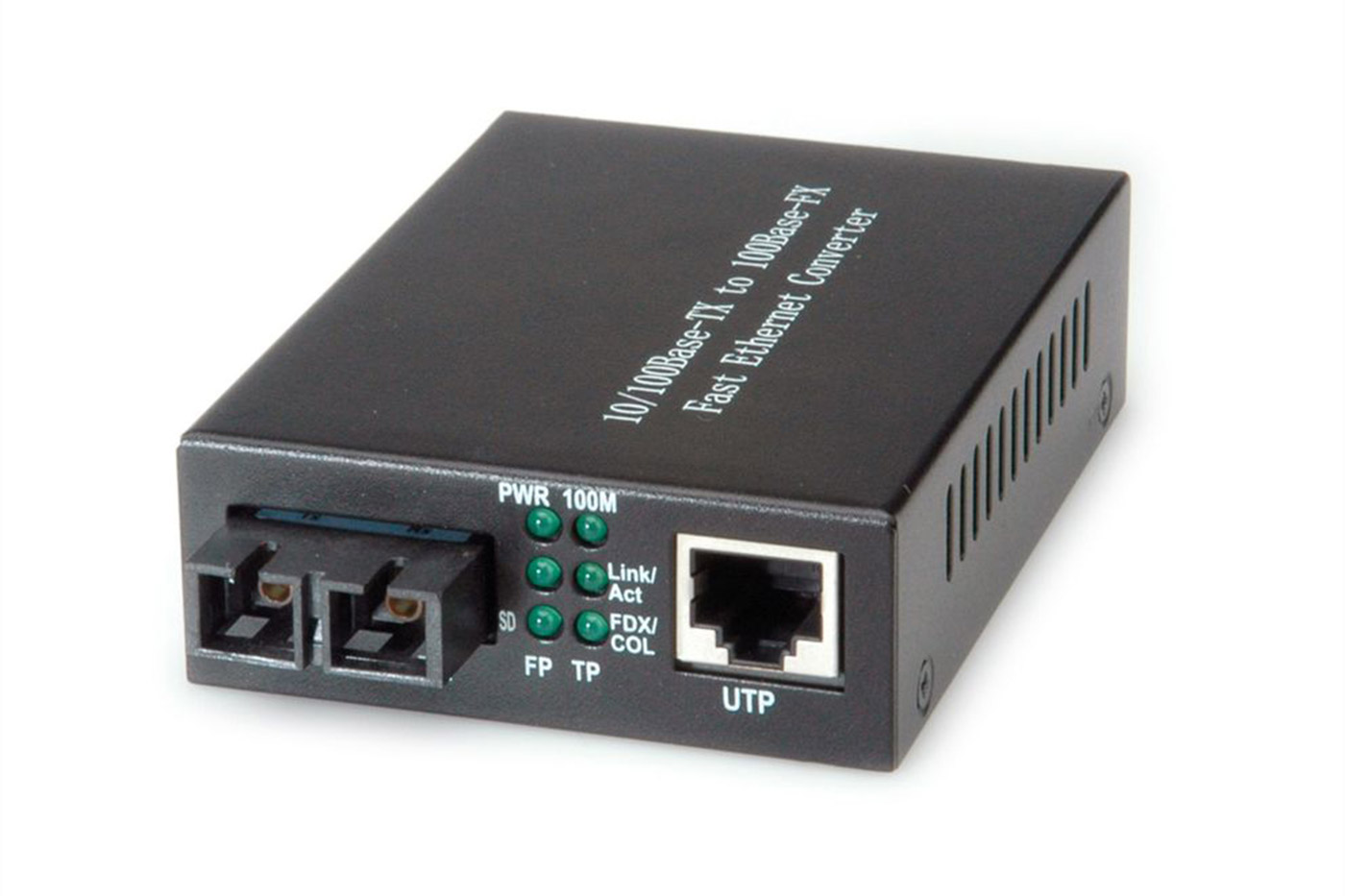 Média konvertor 100Mb, RJ45 - SC (100Base-FX) | SECOMP a.s.