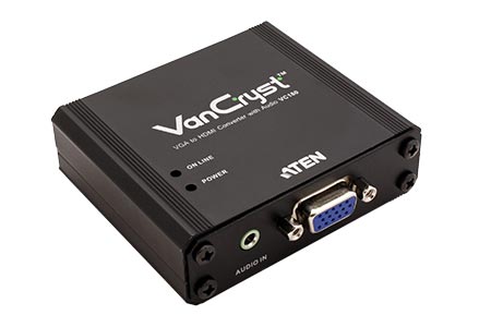 A/V konvertor VGA + audio -> HDMI (VC180)