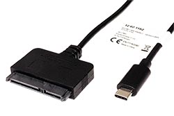 Adaptér 3.1 USB C(M) - SATA (7+15pin)
