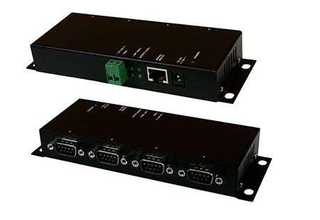 Adaptér 4x RS232 (MD9) přes IP (EX-6034)