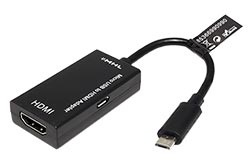 Adaptér MHL -> HDMI, aktivní