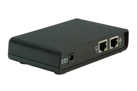 Adaptér RS232 (MD9) + LPT (FD25) přes IP,