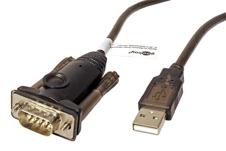Adaptér USB -> 1x sériový port RS232 (MD9)