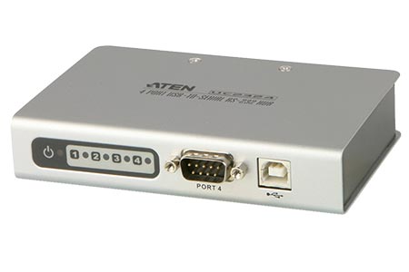 Adaptér USB -> 4x RS232 (UC-2324)