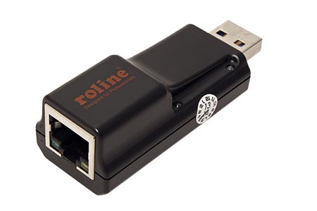 Adaptér USB 5Gbps, USB3.0 A(M) -> Gigabit Ethernet