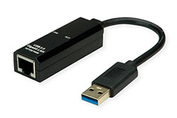 Adaptér USB 5Gbps, USB3.0 A(M) -> Gigabit Ethernet