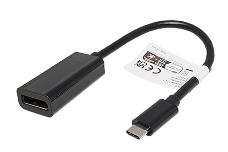 Adaptér USB C(M) -> DP(F), 8K@60Hz, 15cm