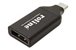 Adaptér USB C(M) - DP(F), DP v1.2, 4K@60Hz