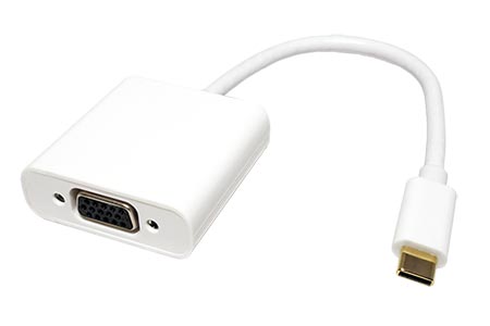 Adaptér USB C(M) -> VGA, 1920x1200@60Hz