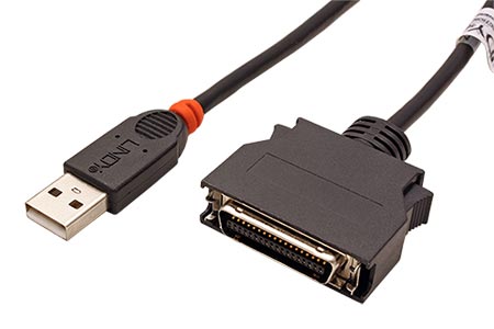 Adaptér USB -> IEEE1284 (mini Centronics 36pin), 2m
