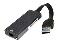 Adaptér USB SuperSpeed 5Gbps, USB3.0 A(M) -> 2,5 Gigabit Ethernet