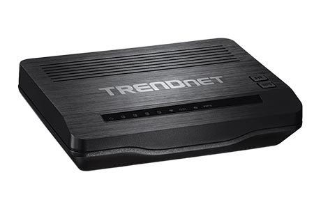 ADSL2+ modem + WiFi router, 4x 10/100 ethernet, 150Mbps (TEW-721BRM)