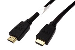 Aktivní HDMI kabel s Ethernetem, HDMI M - HDMI M, 4K, 25m