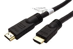 Aktivní HDMI kabel s Ethernetem, Ultra-HD (18G), HDMI M - HDMI M, 10m