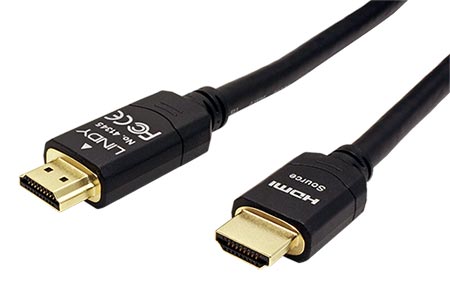Aktivní HDMI kabel s Ethernetem, Ultra-HD, HDMI M - HDMI M, 10m