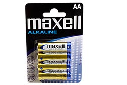 Alkalická baterie tužková (AA), 4ks