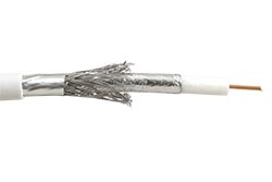 Anténní kabel 110dB, průměr 7mm, 3x stíněný, 100m (Cu)