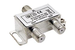 Anténní rozbočovač 1:2, 3x F(F), pro CATV, kovový