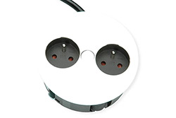 BACHMANN Systém TWIST, 2x zásuvka CZ, bílý (931.252)