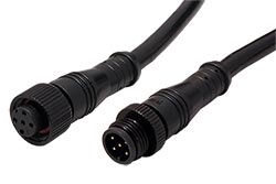 Blackline prodlužovací kabel M12 5pin (M) - 5pin (F), kód A, 1m, PVC