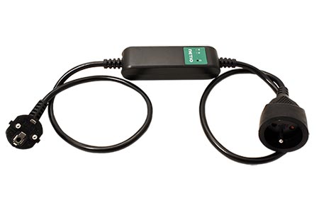 Chytrá zásuvka, CEE 7/7(M) - 7/5(F), WiFi ovládání přes IP (PowerCable REST 101E)