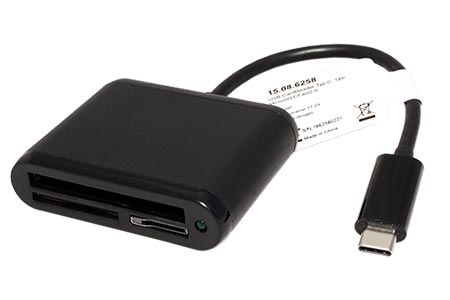 Čtečka karet USB C(M) - MicroSD / SD / CFast 2.0