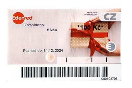Dárkový poukaz 100Kč
