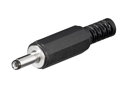 DC konektor souosý na kabel 3,5 x 1,35mm (9mm)