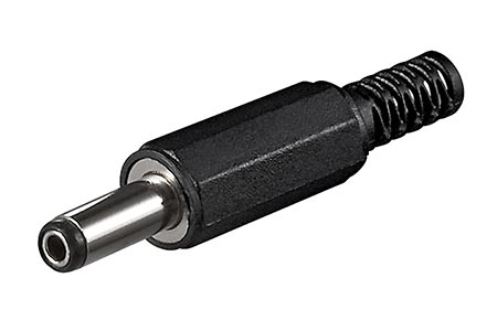 DC konektor souosý na kabel 5 x 2,1mm (14mm)