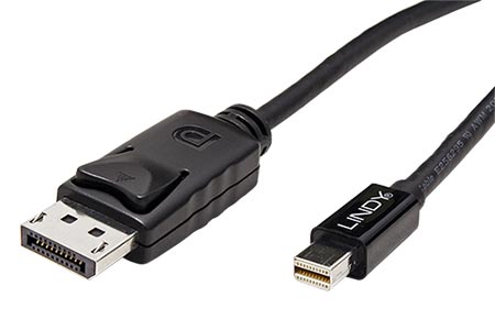 DisplayPort kabel v.1.2, 4K@60Hz, DP(M)-miniDP(M), 5m