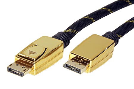DisplayPort kabel v.1.2 (HBR2, 4K@60Hz), DP(M) - DP(M), 10m