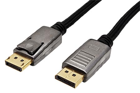 DisplayPort kabel v.1.2 (HBR2, 4K@60Hz), DP(M) - DP(M), 1m