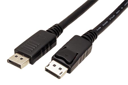 DisplayPort kabel v.1.2 (HBR2, 4K@60Hz), DP(M) - DP(M), 1m