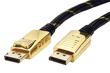 DisplayPort kabel v.1.2 (HBR2, 4K@60Hz), DP(M) - DP(M), 2m