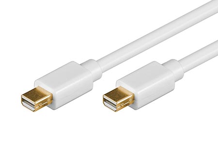 DisplayPort kabel v.1.2 (HBR2, 4K@60Hz), miniDP(M) - miniDP(M), 1m