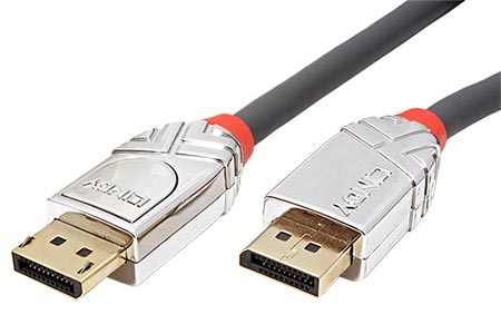 DisplayPort kabel v.1.4 (HBR3, 8K@30Hz), DP(M) - DP(M), 0,5m