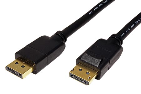 DisplayPort kabel v.1.4 (HBR3, 8K@30Hz), DP(M) - DP(M), 1m