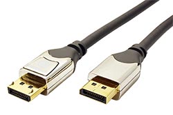 DisplayPort kabel v.1.4 (HBR3, 8K@30Hz), DP(M) - DP(M), 1m