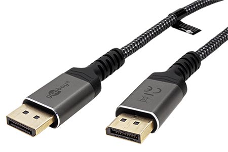 DisplayPort kabel v.1.4 (HBR3, 8K@30Hz), DP(M) - DP(M), 3m