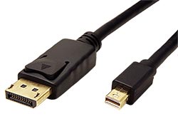 DisplayPort kabel v.1.4 (HBR3, 8K@30Hz), DP(M) - miniDP(M), 1m