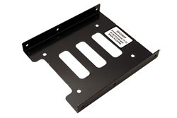 Držák 1x HDD/SSD 2,5'' (do 3,5'' pozice), černý
