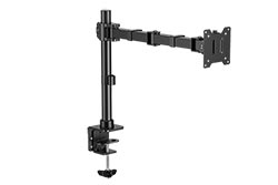 Držák LCD displeje, 4 klouby, 20kg, montáž na stůl
