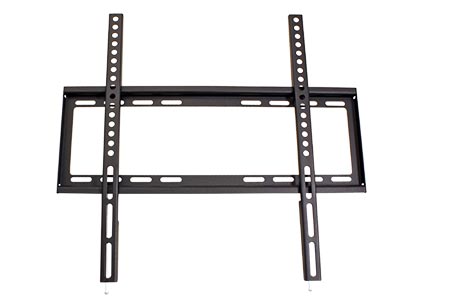 Držák LCD/TV, montáž na zeď, černý, nízký