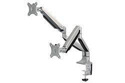 Držák pro 2x LCD, 5 kloubů, montáž na stůl