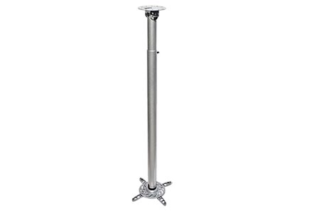 Držák projektoru, montáž na strop, 110-197cm, stříbrný, 15kg